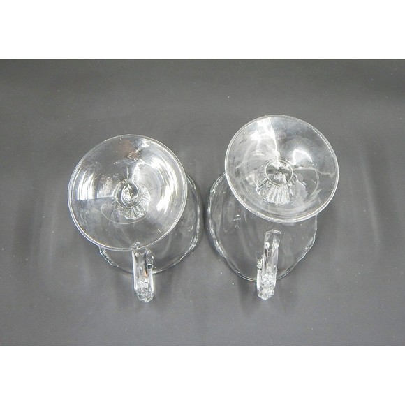 Heisey Waverly Mini Footed Individual Creamer and Open Sugar 3 Inch - Picture 6 of 8